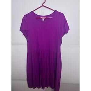 Time and Tru XL Magenta (pink) Dress with Pockets